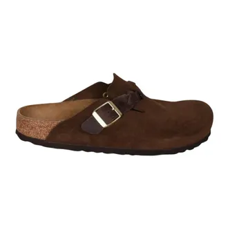 Birkenstock Heren, Schoenen, Bruin, Maat: 38 EU Leer