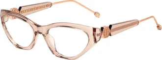 Philipp Plein Philipp Plein Womens 55 mm Beige Opticals