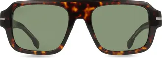 BOSS Boss 1595/S 086/O7 Mens Sunglasses Tortoiseshell Size 53