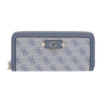 Guess Accessoires, Dames, Blauw, ONE Size, Portemonnee met rits