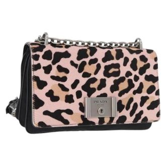 Prada Pre-owned Cross Body Bags, female, Pink, Size: ONE SIZE Pre-owned Vintage Cross Body Bag
