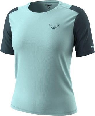 Dynafit Transalper S/S Tee Funktionsshirt f&uuml;r Damen | t&uuml;rkis/blau