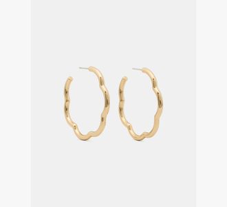 Kate Spade New York Wave Hoops