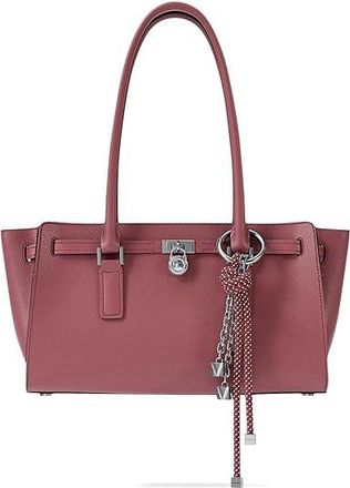 Michael Kors Hamilton Moderne Small East West Shoulder Tote Handbags Rosewood : MD, Leather