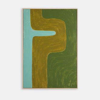 La Redoute Interieurs Handgeschilderd doek, 70 x 100 cm, BRUNA