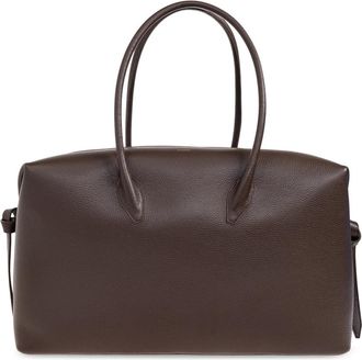 Yuzefi Brioche cabine tas - Dames - Weekendtassen - Bruin - ONE Size - Leer - Tassen