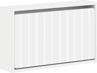vidaXL Armario De Zapatos Montado En La Pared Zwolle 71 X 17 X 43 Cm Vidaxl