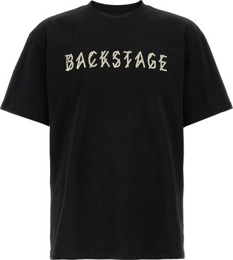 44 Label Group Backstage Tee - Heren - T-shirts - Zwart - XL - Katoen - Tops