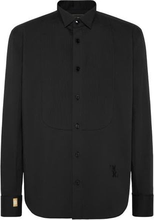 Billionaire Boys Club Cotton Tuxedo Shirt Gold Cut Men in Black at Nordstrom, Size Xx-Large
