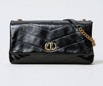 Twinset Borsa Madison Twinset in pelle trapuntata chevron