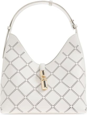 Furla Shoulder Bags, female, White, Size: ONE SIZE Goccia Medium Shoulder Bag