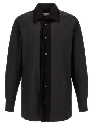 Maison Margiela Black Regular Solid Shirt