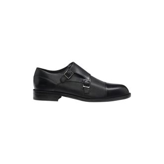 HUGO BOSS Hugo, Business Shoes, male, Black, Size: 12 US Tayil Monk