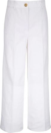 Akris Jeans a gamba ampia - Bianco