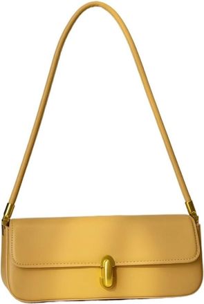 Generic Compatible For Womens Underarm Bag Versatile Trendy Single Shoulder Handbag Commute(Milk Tea)