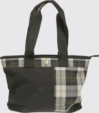 Barbour Borsa Mya Barbour in canvas stampa tartan