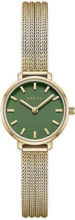 Breda Beverly Mesh Strap Watch, 25mm in Gold at Nordstrom