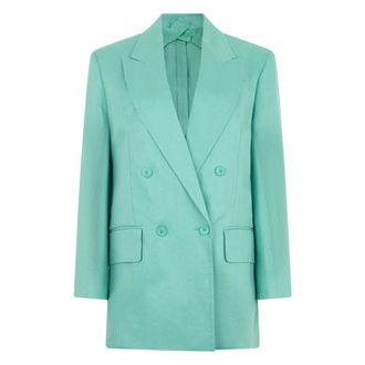 Max Mara Blazers, female, Green, Size: L Olimpia Blazer