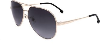 Carrera Womens 63 mm Gold Sunglasses