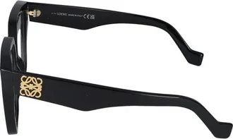 Loewe LW50042I Oversized Square Frame Eyeglasses - Black