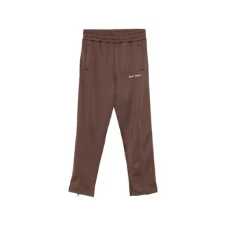 Palm Angels Embroidered-logo Side-stripe Track Pants