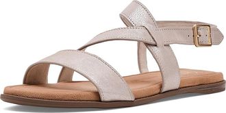 Toms Mar Womens Sandals Gold : 9.5 B - Medium, Leather