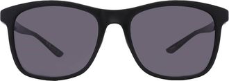 Nike Dark grey Square Mens Sunglasses NIKE PASSAGE EV1199 001 55
