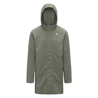 K-Way K-Way, Parkas, male, Green, Size: XS Tommy Stretch 2L Jacket