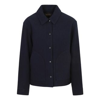 Filson Jassen, Dames, Blauw, M, Wol, Spokane Insulated Jacket