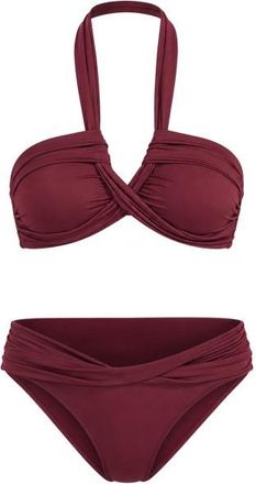 Seafolly Collective Halter Bandeau Bikini-Top f&uuml;r Damen | rot