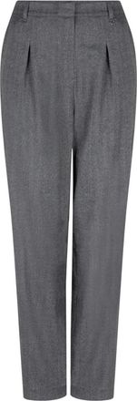 Dante6 Dean Tapered Broek - Dames - Broeken - Grijs - S - Leer - Broeken