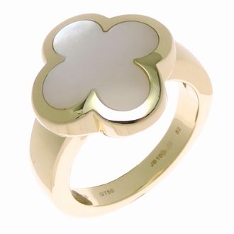 Van Cleef & Arpels Yellow Gold (18K) Band Ring (Pre-Owned)