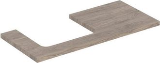 Keramag Placa De Lavabo Geberit One, Recortable A La Izquierda, Para