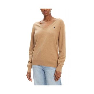 Ralph Lauren Mujer, Jerseys, Marr&oacute;n, Talla: M