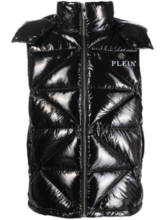 Philipp Plein Gilet imbottito trapuntato - Nero