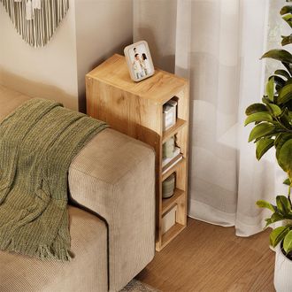 Vicco Estanter&iacute;a De Almacenamiento Rula, Roble Dorado, 20 X 81.6 Cm, Vicco
