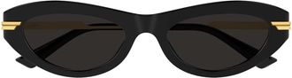 Bottega Veneta Sunglasses Bv1368 S 001 Black/Gray Women