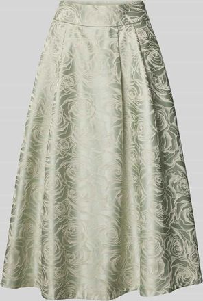 Rinascimento Rinascimento Midirock aus Satin mit Eingrifftaschen in Mint, Gr&ouml;&szlig;e XS