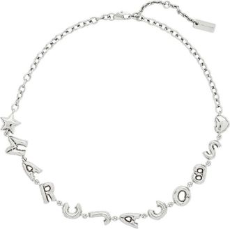 Marc Jacobs Light Antique Silver Balloon Necklace