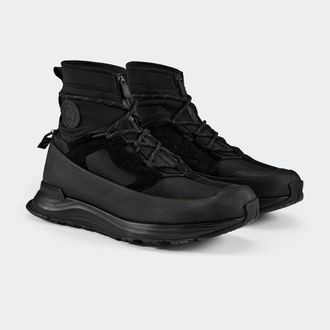 Canada Goose Sneaker haute de sentier Glacier pour hommes (Hommes, Black, US 12.5)