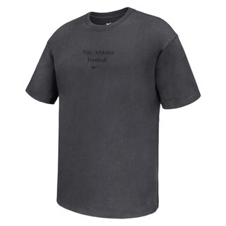 Nike Mens Swoosh Max90 Football T-Shirt in Grey | M11766FB25-ANT