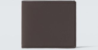 Brunello Cucinelli Leather bi-fold wallet