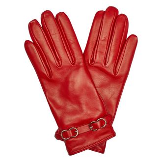 Bally Handschoenen - Dames - Accessoires - Rood - Maat: S Leer