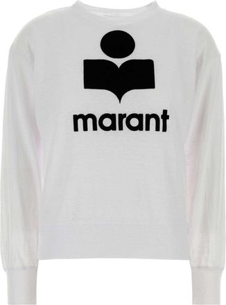 Isabel Marant White Linen Klowia T Shirt