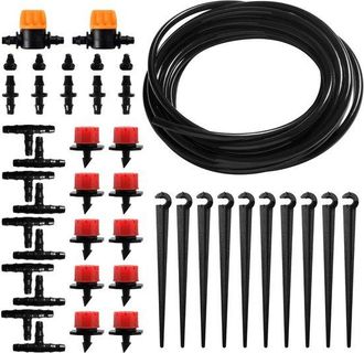 OEM Kit De Sistema De Riego Por Goteo Para Jard&iacute;n - Riego De Plantas - Dise&ntilde;o De Ahorro De Agua - Manguera De 5 Metros