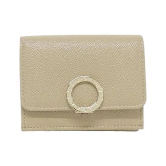 Bulgari Pre-owned Leather Wallet - Dames - Vintage Accessoires - Beige - ONE Size - Leer - Vintage