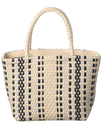 Madewell Mini Woven Leather Tote