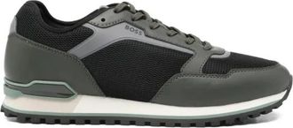 HUGO BOSS Textile Sneaker - Heren - Sneakers - Veelkleurig - 40 EU - Schoenen