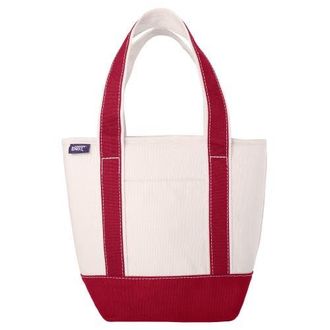 Lands End Small Insulated Tote Bag with Zip Closure, Travel Cooler Bag for the Pool, Park, and Day Trips in Cranberry at Nordstrom