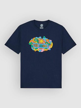 Element Psychswirl T-Shirt blauw